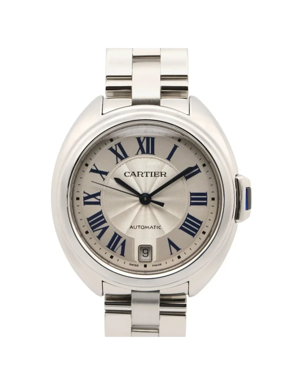 Cartier Watch Cles de Silver Stainless Steel